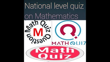 National level quiz on Mathematics |Maths quiz |online quiz with free certificate within 2 minutes