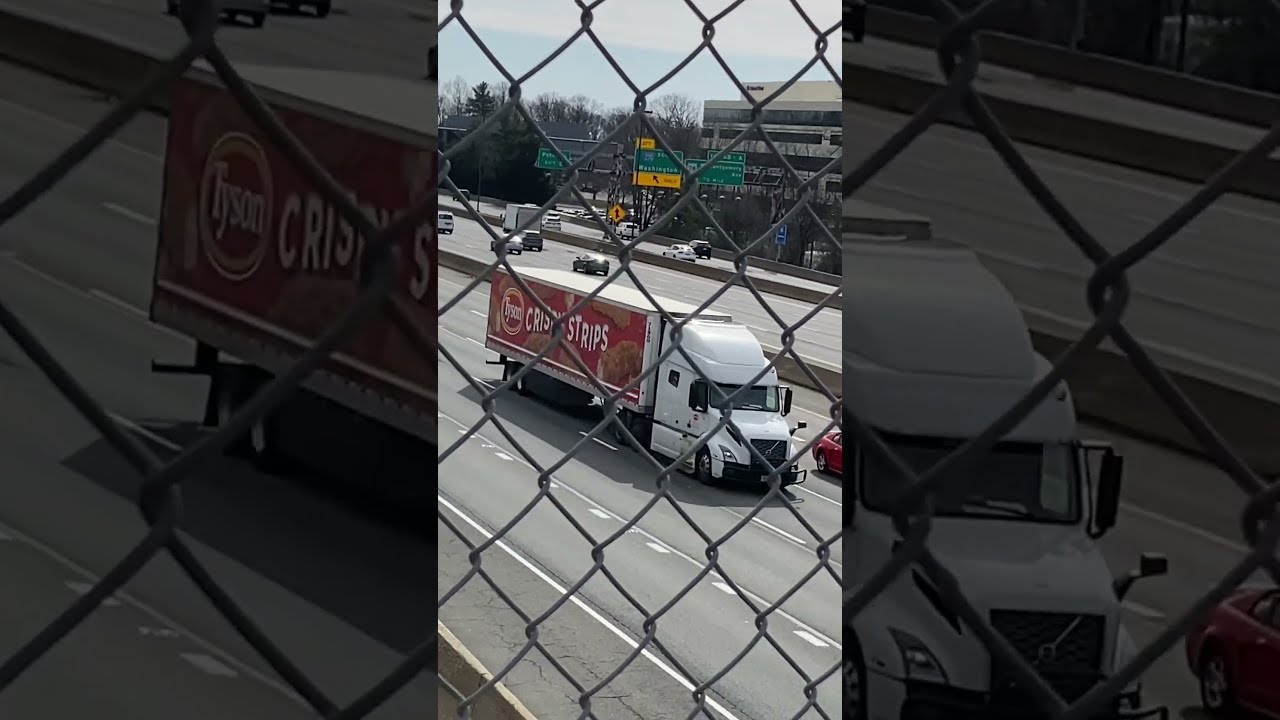 I 270 Ft White Tyson Crispy Strips Volvo VNR Pt 16 In Rockville Md On 2 7 25