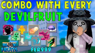 Combo With EVERY DevilFruit in Bloxfruits