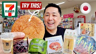 7 Eleven Japan 🇯🇵 10 MUST TRY FOODS at Japanese Convenience Store 2024 Japan trip!