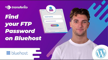How to find your FTP password on Bluehost | WordPress Migration Plugin Transferito