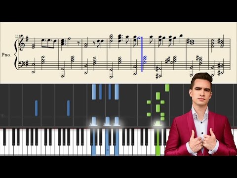 Panic! At The Disco - Nine In The Afternoon - Piano Tutorial + Sheets