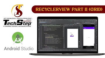 Lecture 27 | Recycler View Part 2 ( Grid ) | Android Studio | Tech Step Sahiwal