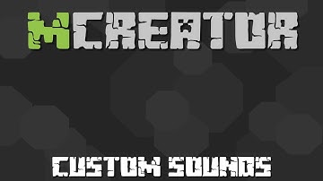 MCreator Tutorial: How to make and use custom sounds | 1.9.0