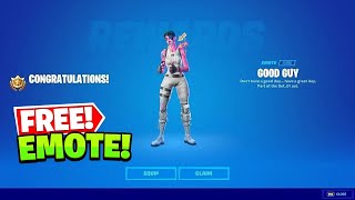 How to Get Free Guy Fortnite Emote For Free!