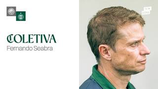 🎙️ COLETIVA | Operário 2x2 Coritiba | Entrevista com o técnico Fernando Seabra.