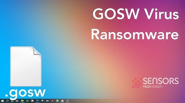 GOSW Virus [.gosw Files] Remove and Decrypt Guide