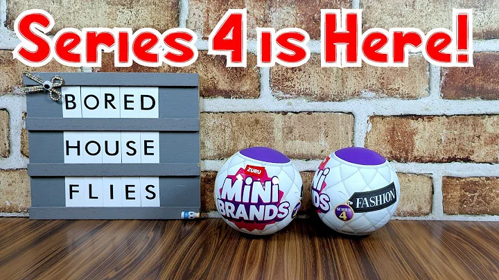 Zuru Mini Brands Fashion Series 4 | Bored House Flies Review