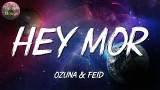  Ozuna Ft. Feid - Hey Mor (Letra\Lyrics)