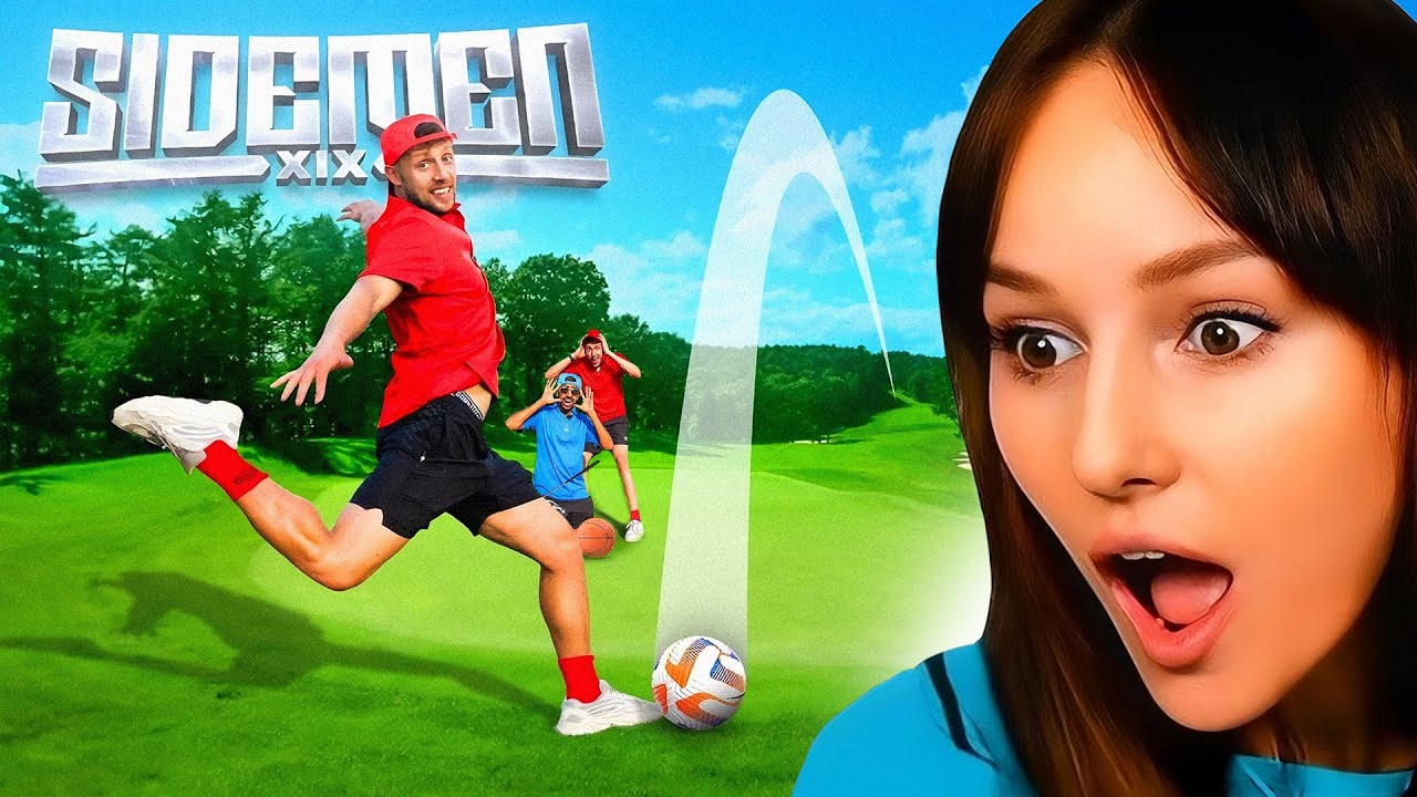 Freya Reacts to SIDEMEN ALL SPORTS GOLF BATTLE (EUROPE EDITION)