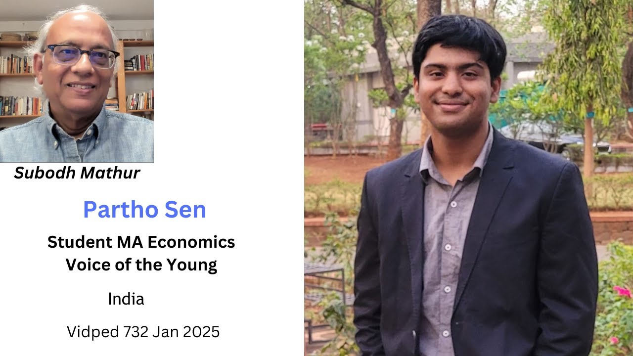 Partho Partho Sen India Student MA Economics Voice of the Young Vidped 732 Jan ...