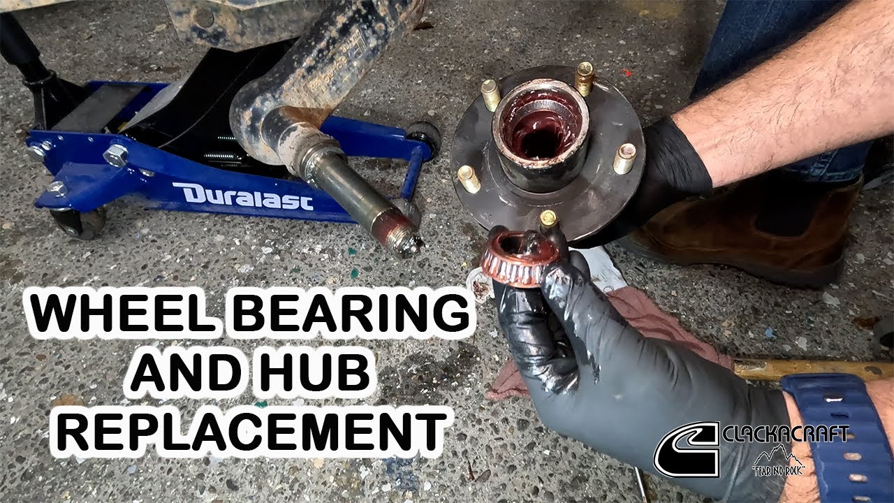How To Replace Trailer Bearings & Hubs
