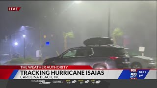 Tracking Hurricane Isaias