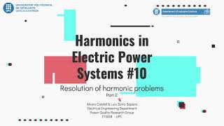 Resolution of harmonic problems. Part II - Harmonics in EPS #10