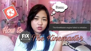 How to Fix Kinemaster Engine Failed to Initialize || JoV AngeLes