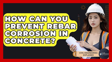 How Can You Prevent Rebar Corrosion In Concrete? - Civil Engineering Explained