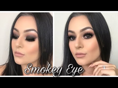 Easy Black Smokey Eye Makeup Tutorial 🖤🖤🖤