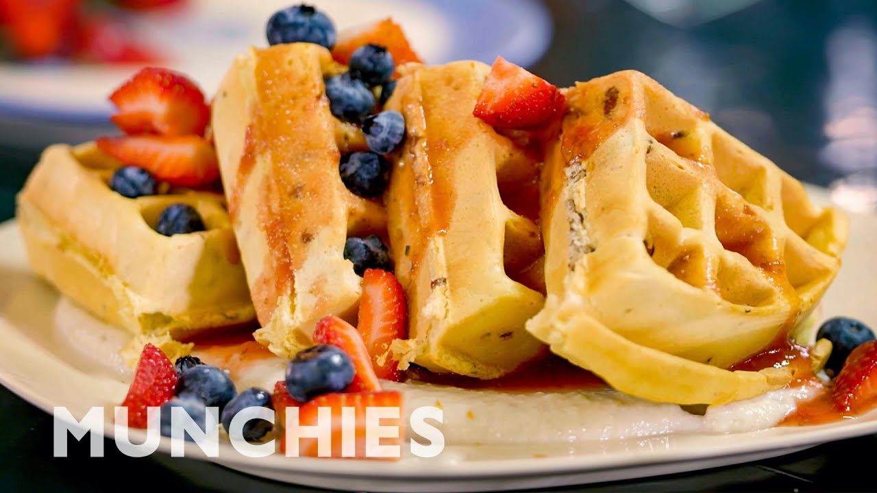 How To Make Perfect Waffles With Restaurant Style Toppings | Munchies