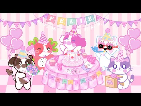 🍓☁️ Playlist con aroma a pastel de fresas y crema batida para cumplir tus deseos ✨🎂 💖 con Baka Baka🐮