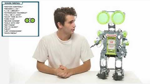 How to Build Meccanoid G15 G15KS  Voice Commands