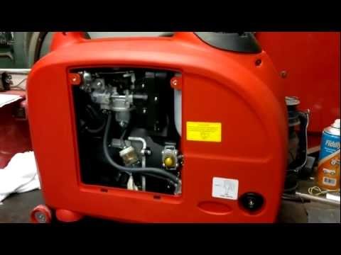 Fuji Micro XG-SF3700 Inverter Generator First Startup