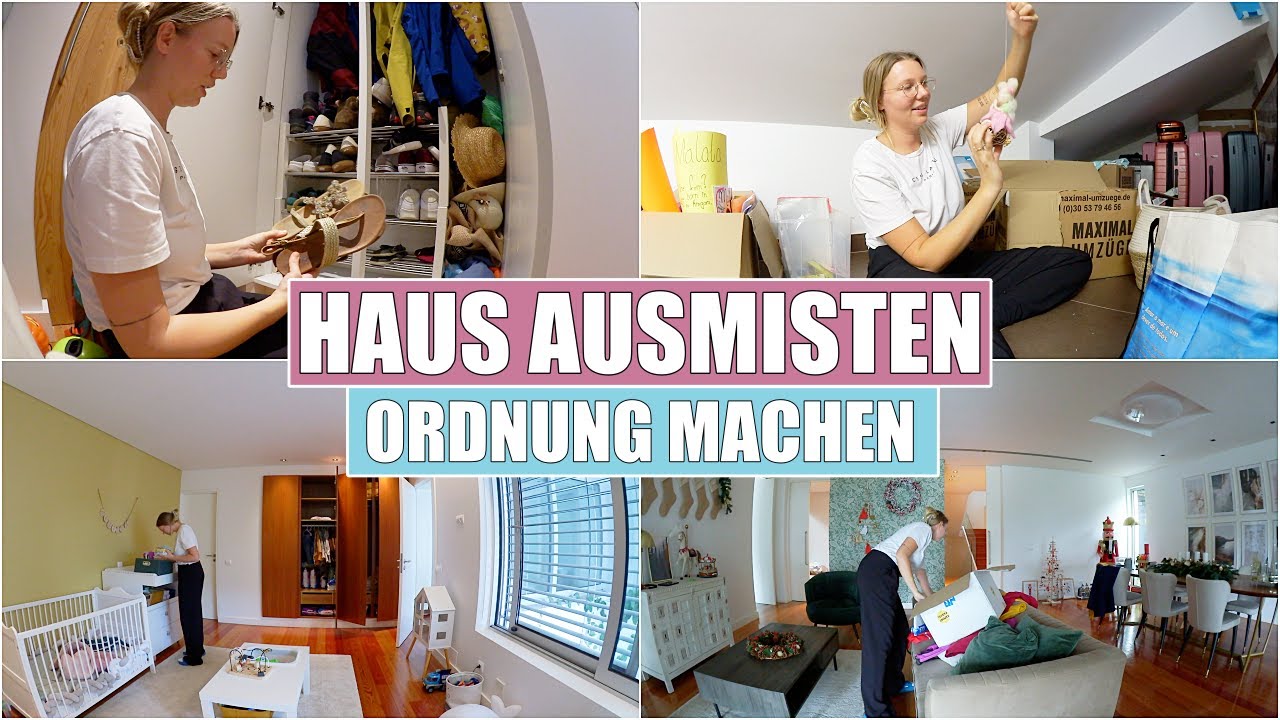 Haus aufräumen 🧺 Clean with me | Isabeau