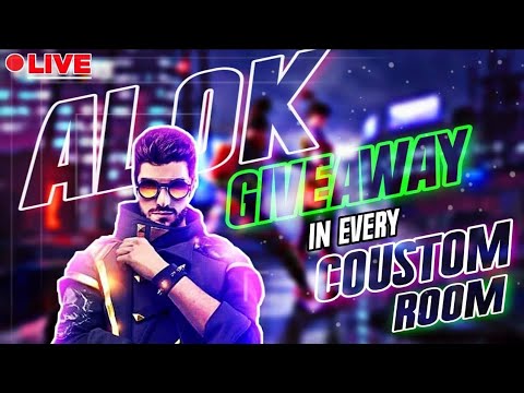 Free Fire Live Custom Room Match Giveaway Everyday Giveaway Youtube