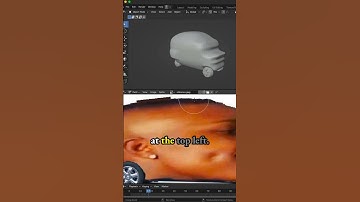 Texture Projection: Combination of UV unwrap. Texture paint for DaBaby Car meme -3d model in Blender