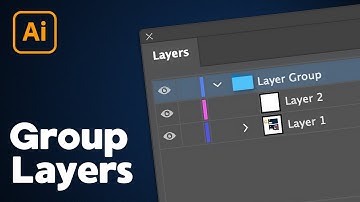 How to Group Layers in Illustrator
