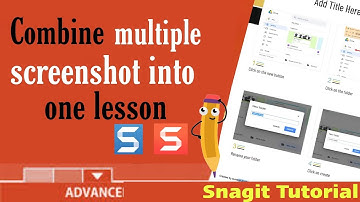 Turn screenshot into lesson plan with snagit| Create pdf, jpag, png etc| create google drive folder