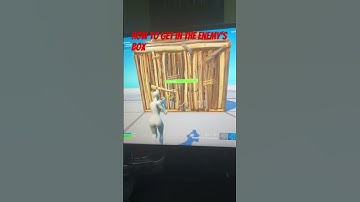 How to get in the enemy’s box #fortnite #gaming #games #gameplay #easy #forniteclips #fullbox