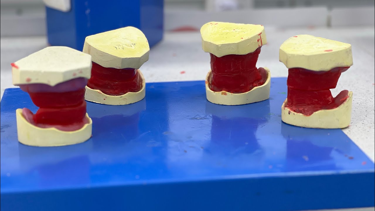 مختبر prosthetics طب اسنان ، مرحلة ثانية ( Complete dental )🦷