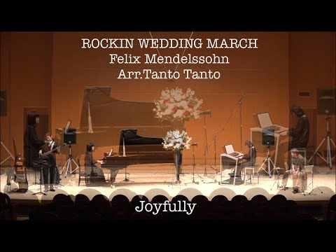 ROCKIN 結婚行進曲 WEDDING MARCH (Piano & Electone with Registration Menu in C ☆☆☆☆☆) - フェリックス・メンデルスゾーン