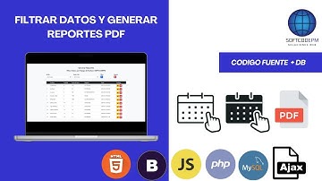 82. Generar Reportes Por Rango De Fechas  - PHP, JS, AJAX & MYSQL + CODIGO FUENTE GRATIS.