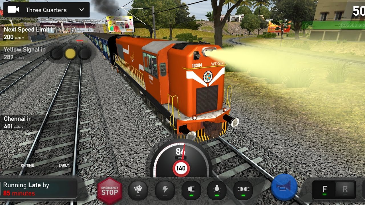 WDG3A Diesel indian railway WDG3A PASSANGER indian