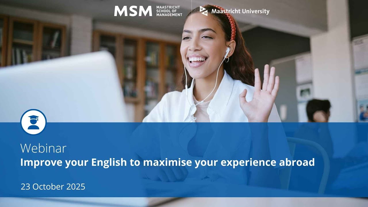 Вебинар — Улучшите свой английский — 23 октября 2025 г.