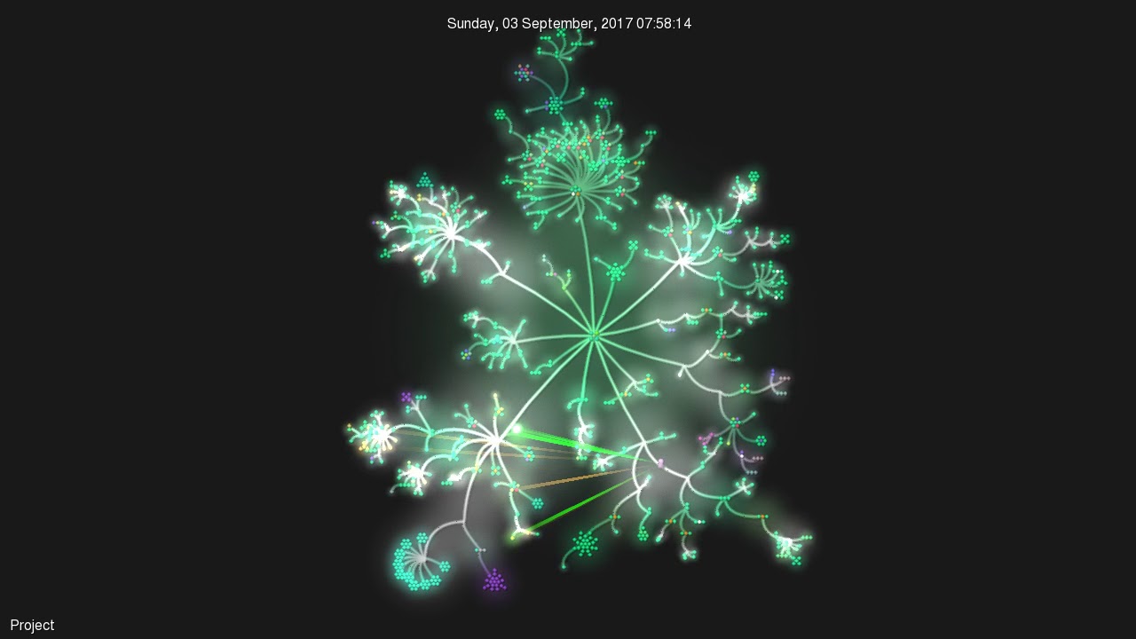 Gource visualization of a git repository - YouTube