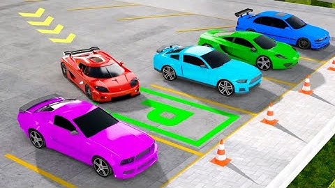 Multi Level 7 Car Parking Simulator #17 Android 3D Game Simulator - Android IOS Gameplay