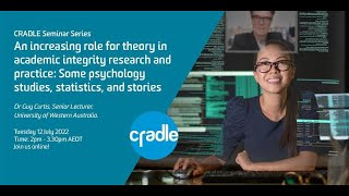 CRADLE Seminar Series 2022 #6: Role for academic integrity research and practice screenshot 5