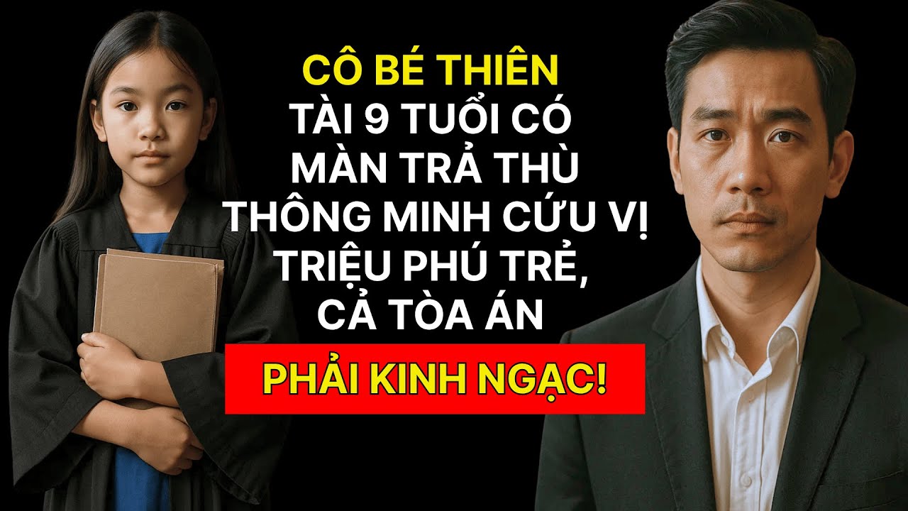 Cô Bé Thiên Tài 9 Tuổi Có Màn Trả Thù Thông Minh Cứu Vị Triệu Phú Trẻ, Cả Tòa Án Phải Kinh Ngạc!