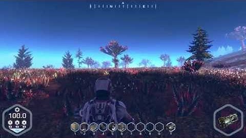 Planet Nomads Alpha gameplay on Linux Mint 18