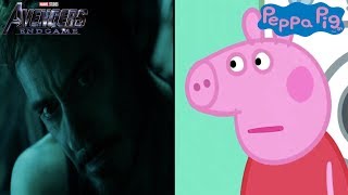 Peppa Pig: Endgame VS Avengers: Endgame | Trailer Comparison