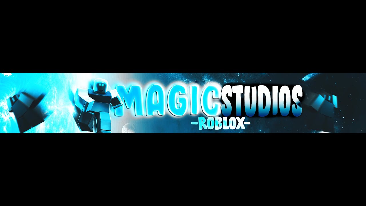 Magic Studios Roblox Banner Speed Art Youtube - images of roblox banner