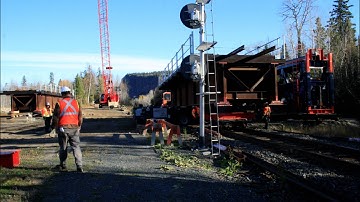 Nipigon Rail Bridge load on