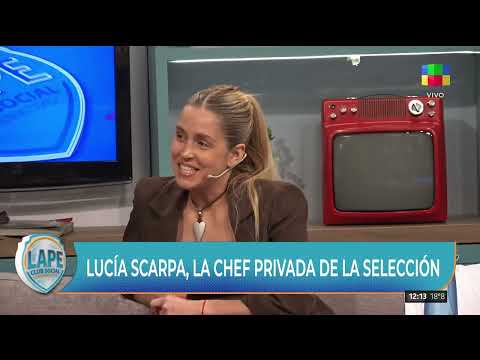 🗣️ LUCÍA SCARPA, LA CHEF PRIVADA DE LA SELECCIÓN: "EL PRIMER JUGADOR QUE ME LLAMÓ FUE NICO FIGAL"