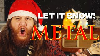 Video thumbnail of "DANNY METAL - Let It Snow! Let It Snow! Let It Snow! [METAL COVER]"