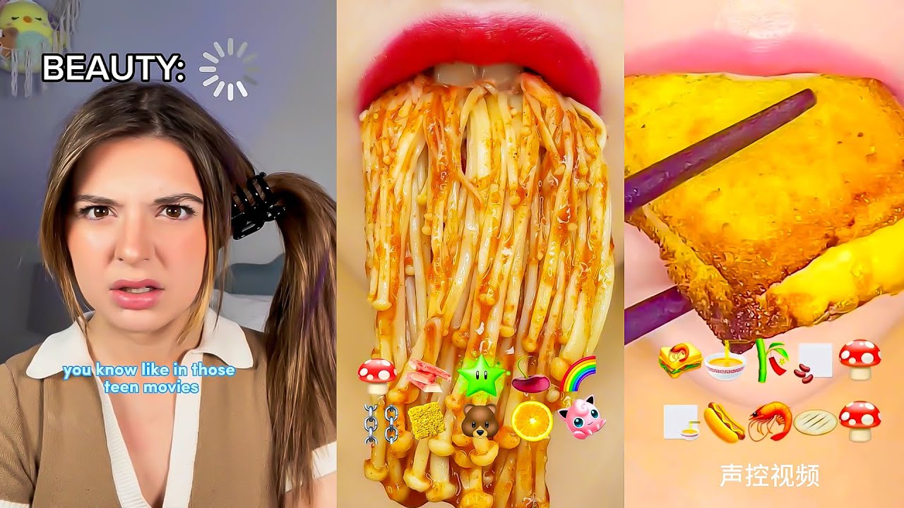 🌈💎Asmr Eating Storytelling FunnyMoments🌈💎Mukbang | POV @Brianna Mizura Tiktok Compilations Part 13