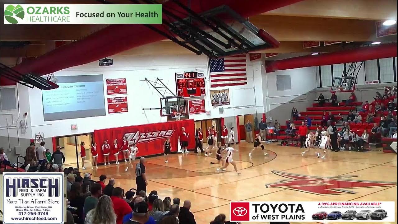 Lady Zizzer Basketball West Plains vs LoganRogersville YouTube