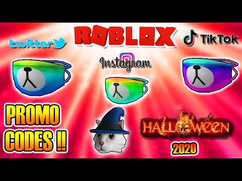 Leaks Promocodes Nuevos De Roblox 2020 Halloween Twitter Instagram Tik Tok Youtube - roblox promo codes halloween 2020