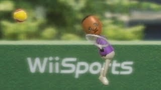 going pro in every wii sports sport raging and funny moments - tennis